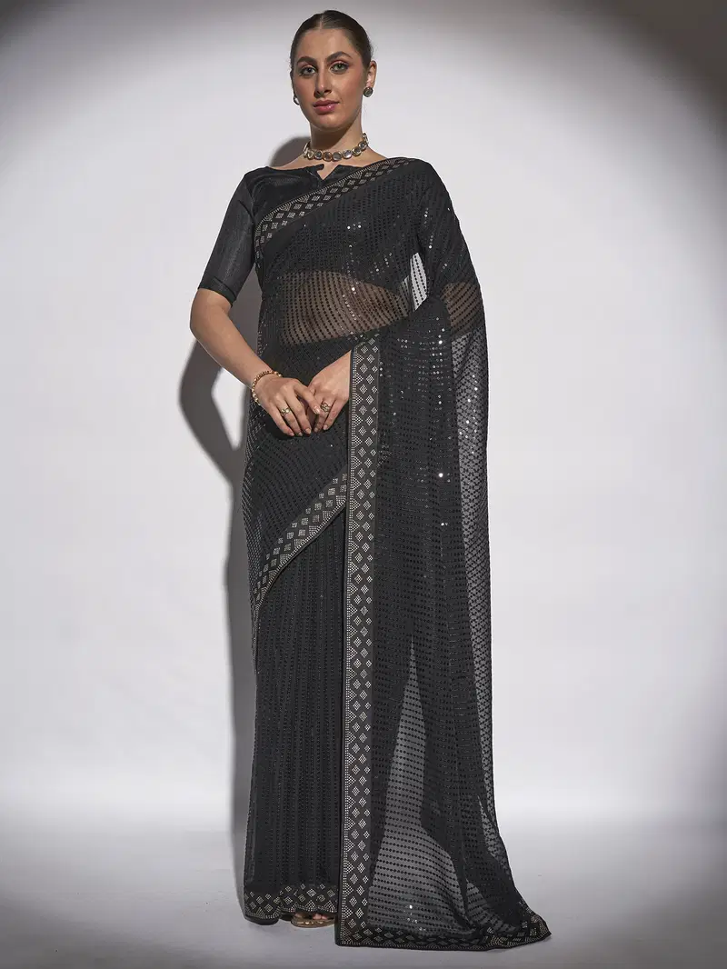 kalishtha OP 156 To 285 Georgette Party Wear Saree Wholesale In India
